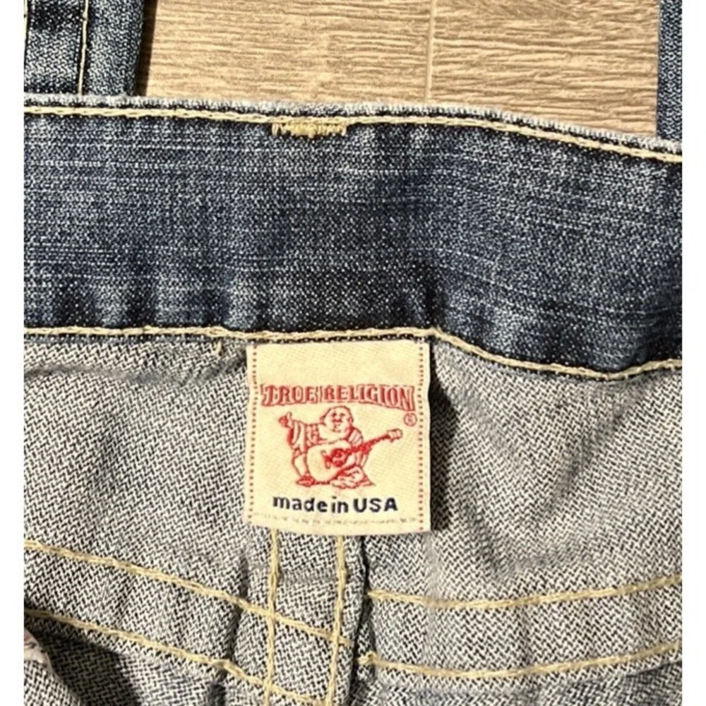 True Religion Men's Vintage Bobby Relaxed Fit Straight Leg LowRise Jean SZ 33x30
